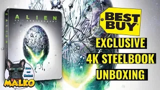 ALIEN 40th Anniversary - 4K Ultra HD Blu-ray - Best Buy Exclusive Steelbook Unboxing