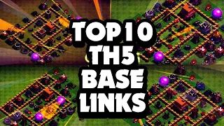 New Best Th5 base link War/Trophy Base (Top10) With Link in Clash of Clans - th5 war base 2023