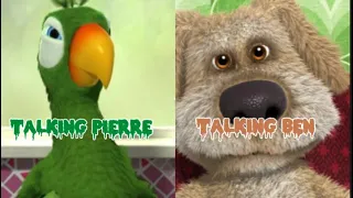 TALKING PIERRE THE PARROT VS TALKING BEN THE DOG By Outfit7) Walkthrough (IOS) 11 Gameplay