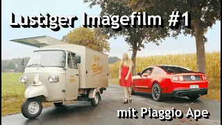 Einmal volltanken, bitte! PIAGGIO | Lustiger Imagefilm über mobile Tankanlagen mit Piaggio Ape