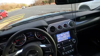 POV: 2020 Mustang GT Full Exhaust and Tune Casual Drive, Sound ASMR, Corsa and SCT Tune