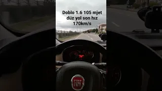 Doblo 1.6 mjet Premio düz yol son hız