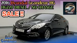 💥Why is the 2016 Hyundai Grandeur HG220 Diesel So Popular? Find Out Here!