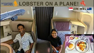 The Lobster thermidor book the cook experience on Singapore Airlines business class