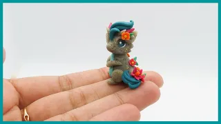 Watch me make a Miniature Dragon in Polymer Clay