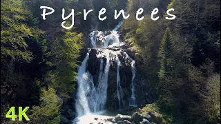 Beautiful nature of the Pyrenees | France | 4K drone video