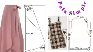 Sewing Tips_Pola Rok_Pola Bluse_Pola Dress_Pola Celana_Pola Simpel_Camda Channel