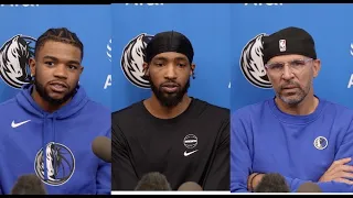 Dallas Mavericks Practice Interviews Before WCF Game 4: Derrick Jones Jr., Jaden Hardy, Jason Kidd