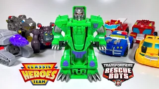 Brand New Transformers Rescue Bots Alligator Megatron! Another Classic Heroes Team Villain!