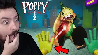 ENCONTRO A MÃO AMARELA E MATO O BUNZO COM ELA !! - INCRÍVEL! - Poppy Playtime CAPITULO 2