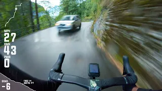 Wet Descent in Switzerland😬Grosse Scheidegg