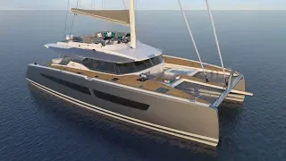 Fountaine Pajot 67 - The 19,5m catamaran at Cannes 2018 boatshow!
