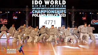 GG | LITHUANIA | IDO HipHop World Championship 2023 | Semifinals | Adult Formations