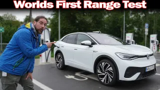 Worlds FIRST Range test - VW Id.5 Pro Performance - 130 km/h Autobahn