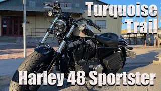 Harley-Davidson 48 • Turquoise Trail • Madrid to Santa Fe • New Mexico • Raw Sound • #20