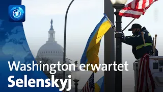 Selenskyj in Washington erwartet