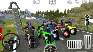 IMPOSSIBLE BIKE STUNTS DRIVING Motorbikes Racing Simulator 2024 - Android / IOS gameplay FHD