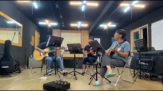 beatles ' michelle' by the ceatles acoustic