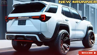 Finally REVEAL 2025 Toyota 4runner Redesign - FIRST LOOK!