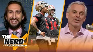 Sam Darnold wins 49ers QB2 spot over Trey Lance, Jets vs. Giants and Steph vs. Magic | THE HERD