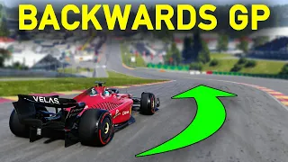 F1 22 Open Lobby But Everyone Is Racing BACKWARDS...