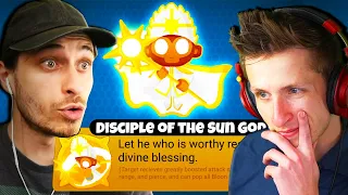 Reacting to the DISCIPLE OF THE SUN GOD in BTD 6