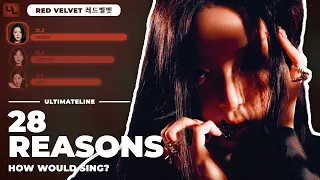[HOW WOULD] RED VELVET Sing SEULGI "28 Reasons" | Line Distribution