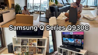 Samsung Q Series Q930C 9.1.4 Channel Soundbar with Wireless Subwoofer