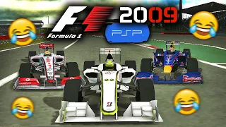 PLAYING F1 2009 CAREER MODE ON THE PSP!