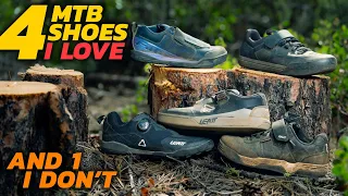 Our 4 Favorite Clipless MTB Shoes and 1 we Don't Love