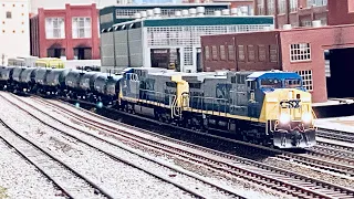 (HO Scale Session) CSX K898-27 with duo YN2 AC44s