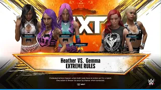 AWA wrestling: heather vs gemma