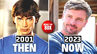 Smallville 2001 Cast: Then and Now 2023 (22 Years Later)