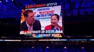 Alysa Liu Post Win Interview 2019 U.S. Figure Skating Championships