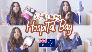 What's in my HOSPITAL BAG! (Australian)