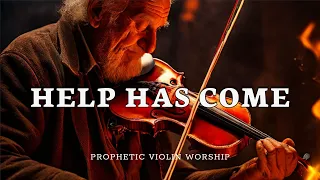 Prophetic Worship Instrumental Violin background Music - Help Has Come