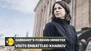 German Foreign Minister Annalena Baerbock visits Kharkiv | International News | Top News | WION