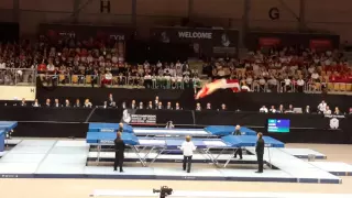 DRISCOLL Katherine GBR final Trampoline World Championships 2015