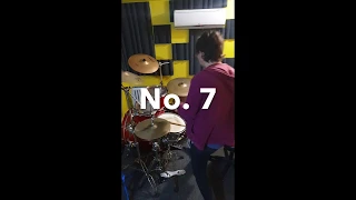 Drum Quiz! Guess the songs using the drum beat only