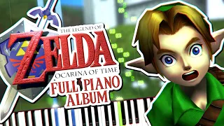 The Legend of Zelda Ocarina of Time Full Piano Album Synthesia