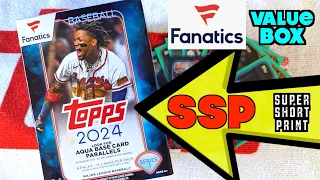 We HIT a SSP Topps Fanatics Value Box Series 1 2024 Parallel Shoei Ohtani Ken Griffey Baseball Cards