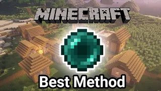 FASTEST Way to Get Enderpearls (Minecraft 1.17)