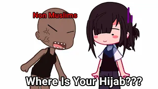 Non Muslims When they see a Muslim Girl Not wearing a Hijab : 🤬