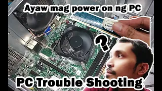 PC Troubleshooting - Nag beep lang ang PC ayaw mag Power ON