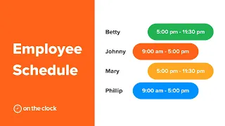 How to easily schedule employees with Quick & EASY Employee Scheduling