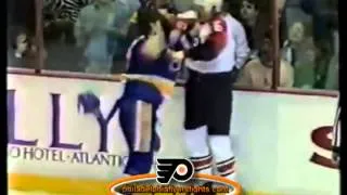 111 Mar 16, 1989 Craig Coxe vs Jeff Chychrun St Louis Blues vs Philadelphia Flyers