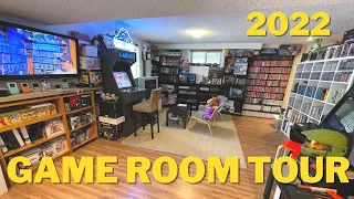 2022 Game Room Tour - 6,500 Games, 100 Consoles,15 TVs, 1,500 sq feet