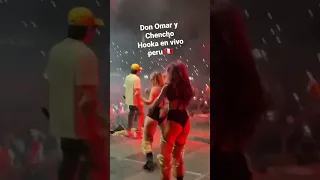 Hooka Don Omar Y Chencho en vivo En Peru 🇵🇪