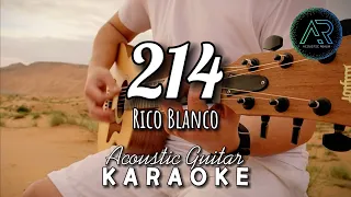 214 by Rico Blanco (Lyrics) | Acoustic Guitar Karaoke | Rivermaya