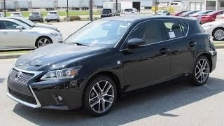 2014 Lexus CT200h F-Sport Start Up, Exhaust, and In Depth Review